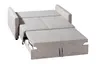 Sofa - 2-Sitzer, Schlaffunktion mit Bettkasten, Stoff, Cappuccino