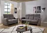 Sofa - 2-Sitzer, Stoff, Braun