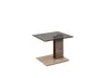 Couchtisch - höhenverstellbar, LBH. ca. 55x47x47-65 cm, Glas, Grau