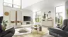 Sideboard EM Gradina - mit Beleuchtung, Risseiche, Sandbeige