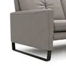 Sofa Tenero - 2,5-Sitzer, Stoff, Grau