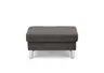 Hocker COOL - BL. ca. 70x70, mit Stauraum, Stoff, Mocca
