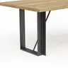 Esstisch Bakersfield - LB ca. 200x100 cm, Asteiche massiv, geölt