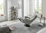 Sessel - Größe XS, Relaxfunktion, Stoff, Grau