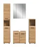 Spiegelschrank - B ca. 60 cm, Artisan Eiche Nachbildung