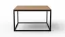Couchtisch Kai - LBH ca. 65x65x37 cm, Asteiche massiv