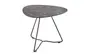 Couchtisch Oliva - LBH ca. 50x48x41 cm, HPL, Anthrazit