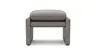 Hocker Tenero - inkl. Sitzhöhe verstellbar, Stoff, Grau