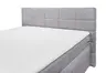 Boxspringbett- Liegefläche ca. 180x200 cm, Stoff Grau