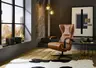 Sessel - GR.L, Relaxfunktion motorisch, Leder, Cognac