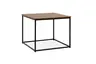 Couchtisch - LB ca. 60x60 cm, Artisan Eiche Nachbildung, Schwarz