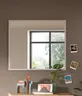 Spiegel - LB ca. 80x70 cm, Kaschmir