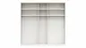 Drehtürenschrank Viana - B. ca. 250 cm, Lack, Weiß