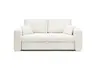 Sofa JORDEN 2 - 2,5-Sitzer inkl. Schlaffunktion mit Bettkasten, Stoff, Beige