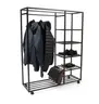 Garderobe MARISSA - Metall schwarz