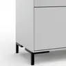 Sideboard Medio - Lack, Weiß