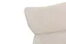 Stuhl MIRNA - drehbar, Stoff, Beige
