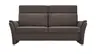 Sofa Arima  H - 2,5-Sitzer inkl. Sitzvorzug (motorisch) und Armlehnen verstellbar, Stoff, Dunkelbraun