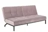 Schlafsofa - Stoff, Rosé