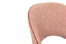 Stuhl MERIEM - drehbar, Stoff, Rost