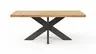 Esstisch Clifton - LB ca. 200x100 cm, Wildeiche massiv