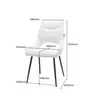Stuhl MEAVE - Stoff, Grau