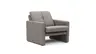 Sessel Tenero - inkl. Relaxfunktion, Stoff, Grau