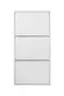 Schuhschrank - B ca. 50 cm, Weiß