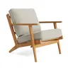 Sessel Quira - Stoff, Natural
