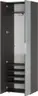 Garderobenschrank GILLIAN - B/H/T ca. 59x197x40 cm, Graphit