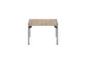 Couchtisch - BHT ca. 60x38x60 cm, Eiche massiv