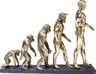 Deko-Figur- BHT ca. 58x43x19 cm, Goldfarben, Schwarz