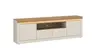 TV-Lowboard - mit Beleuchtung, B ca. 194 cm, Kaschmir, Stone Eiche Nachbildung