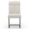 Freischwinger Ravina - Stoff, Creme