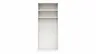 Drehtürenschrank Viana - B. ca. 101 cm, Lack, Weiß
