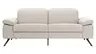 Sofa Rafaela 2.0 - 2,5-Sitzer inkl. 1x Relaxfunktion und Kopfteile verstellbar, Stoff, Champagner