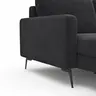 Wohnlandschaft Enna - Longchair links, 2,5-Sitzer, Ecke rechts, Stoff, Anthrazit