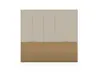 Drehtürenschrank Matera - BHT ca. 251x235x60 cm, Lack Matt, Kaschmir, Eiche, Milk