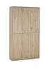 Schuhschrank FAID- B ca. 109 cm, Eiche Dekor