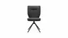 Stuhl Westmore - drehbar, Stoff, Anthrazit