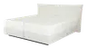 Boxspringbett - Liegefläche ca. 200x210 cm, Stoff, Creme