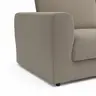 Sofa Stormy - 3-Sitzer, Stoff, Graubeige