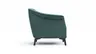 Sessel Ela - Stoff, Petrol