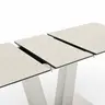 Esstisch Dinner - ausziehbar, LB ca. 160x 90 cm, HPL, Sand