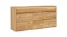 Sideboard Hillsboro - inkl. Beleuchtung, Wildeiche natur, geölt