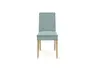 Stuhl  SITTING TOGETHER_L - Stoff, Mint, Eiche Natur