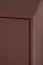 Highboard Colore - mit Beleuchtung, BHT ca. 90x144x45 cm, Lack Samtbeere