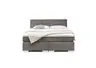 Boxspringbett SIRKO- Liegefläche ca. 180x200 cm, Stoff, Grau
