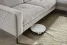 Ecksofa - 3-Sitzer mit Longchair rechts, Stoff, Grau