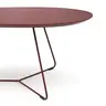 Couchtisch Fano - LBH ca. 121x75x38 cn, Fenix, Bordeaux